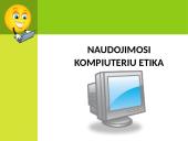 Socialiniai ir etiniai informacinių technologijų aspektai 9 puslapis