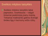 Sveikos mitybos nuostatų ugdymas pradinėse klasėse 8 puslapis