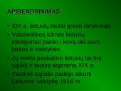 XIX amžiaus lietuvių tautinis sąjūdis 9 puslapis
