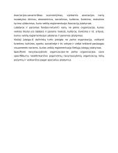 Nevyriausybinių organizacijų sistema Lietuvoje 18 puslapis