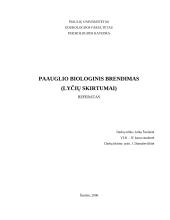 Paauglio biologinis brendimas (lyčių skirtumai)