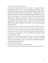 Viešojo ir privataus sektorių partnerystė Lietuvos Respublikoje (LR) 19 puslapis