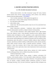 Kokybės vadybos padėtis: UAB "Vita Baltic International" 14 puslapis