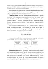 Kontrolės sistema modernioje organizacijoje. Lietuvoje ir pasaulyje egzistuojanti praktika 8 puslapis