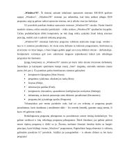 Operacinės sistemos (konspektas) 4 puslapis