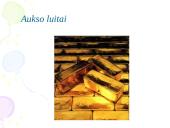 Aukso panaudojimas 15 puslapis