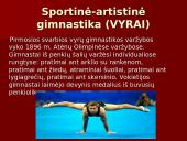 Olimpinės varžybos. Gimnastika 10 puslapis