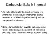 Organizacijos ir individualių darbuotojų tikslų derinimas 3 puslapis