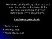 Reklamos ypatumai ir funkcijos 18 puslapis