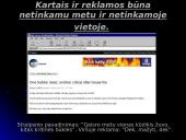 Reklamos ypatumai ir funkcijos 19 puslapis