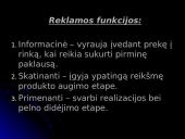Reklamos ypatumai ir funkcijos 6 puslapis