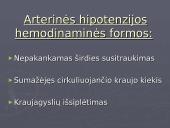 Rezistencinio tipo kraujagyslių sutrikimai: Arterinė hipotenzija ir Arterinė hipertenzija 6 puslapis