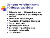 Verslininko darbo motyvacija 15 puslapis