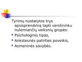 Verslininko darbo motyvacija 9 puslapis