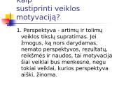 Verslininko darbo motyvacija 10 puslapis