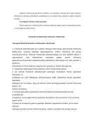 Buhalterinės apskaitos reglamentavimai Lietuvos respublikoje 15 puslapis