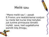 Ericho Fromo "Menas mylėti" 9 puslapis