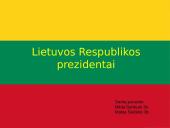 Lietuvos Respublikos prezidentai