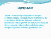 Miegas bei sapnai 9 puslapis