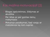 Mokinių motyvacija ir mokymosi kokybė 7 puslapis