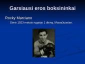 Bokso istorija ir taisyklės 15 puslapis