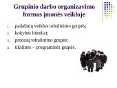 Grupinio darbo organizavimas ir efektyvumas 4 puslapis