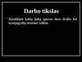 Sporto įtaka pulsui ir kraujospūdžiui 4 puslapis