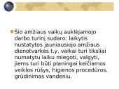 Žmogaus vystymosi ypatumai ir fizinis lavinimas kūdikystėje iki 1 metų ir vaikystėje iki 11 metų 5 puslapis