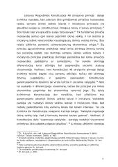 Ar LR Vyriausybės nutarimai ir kiti teisės aktai, ribojantys privačios žemės naudojimą, yra neteisėti 16 puslapis