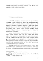 Ar LR Vyriausybės nutarimai ir kiti teisės aktai, ribojantys privačios žemės naudojimą, yra neteisėti 7 puslapis