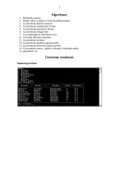 Programavimas C++. Mokyklos duomenų bazės administravimas 3 puslapis