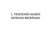 Tiesioginės kalbos skyryba 2 puslapis