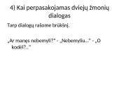 Tiesioginės kalbos skyryba 10 puslapis