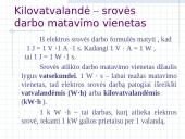 Elektros srovės darbas 11 puslapis