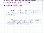 Elektros srovės darbas 13 puslapis