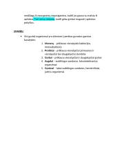 Pažink gyvybę 3.6 - 3.10 temų konspektas 8 puslapis