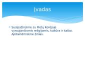 Pietų Korėja – kalba, religija, kultūra  2 puslapis