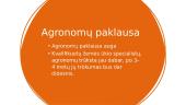 Žemės ūkio šakų profesijos pristatymas agronomija 13 puslapis