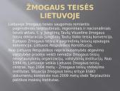 Pilietiškumo pagrindai „Žmogaus teisės“ 7 puslapis