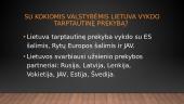 Pristatymas apie Lietuvos importą ir eksportą. 3 puslapis