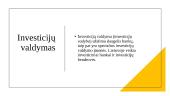 Investicijos Lietuvoje ir Jūrų verslo įmonėje 3 puslapis
