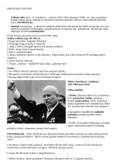 SSRS raida 1945-1985m.