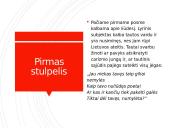 "Taip niekas tavęs nemylės" Maironis. Skaidrės 5 puslapis