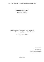 Atsinaujinanti energija - vėjo jėgainės 1 puslapis