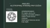 Anglis ir jos alotropinės atmainos 9 puslapis