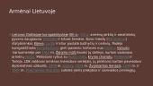 Armėnai Lietuvoje (tautinės mažumos) skaidrės 3 puslapis