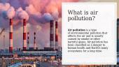 Anglų pristatymas „Air pollution“ 2 puslapis