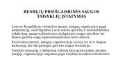 Darbdavio ir darbuotojo veiksmai gaisro atveju. Žmonių evakuacija 5 puslapis