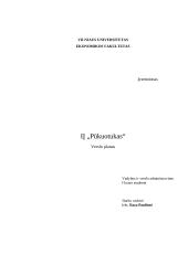 Verslo planas: žaislų nuoma