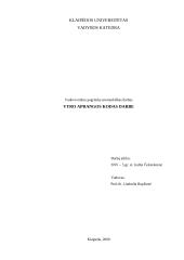 Vyro aprangos kodas darbe